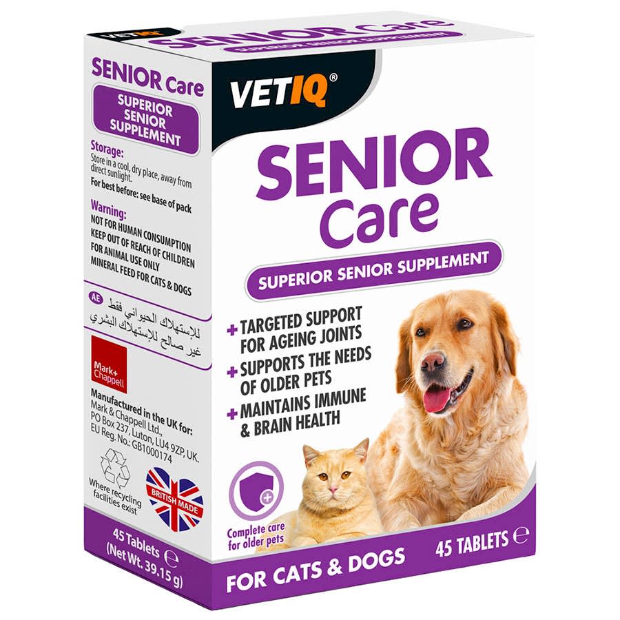 VetIQ Senior Care Cat & Dog Supplement