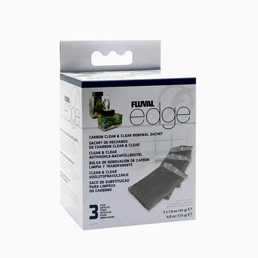 Fluval Edge Carbon Clean & Clear Filter Media