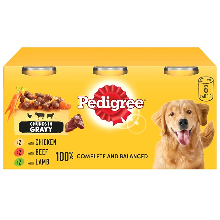 Pedigree Adult Wet Dog Food Country Casseroles In Gravy