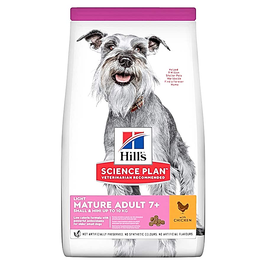 Hill's Science Plan Mature Adult Light Small & Mini Breed Dry Dog Food