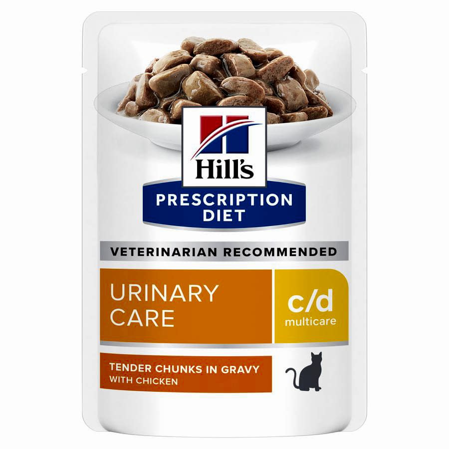 Hill's Prescription Diet c/d Multicare Urinary Care Wet Cat Food Chicken