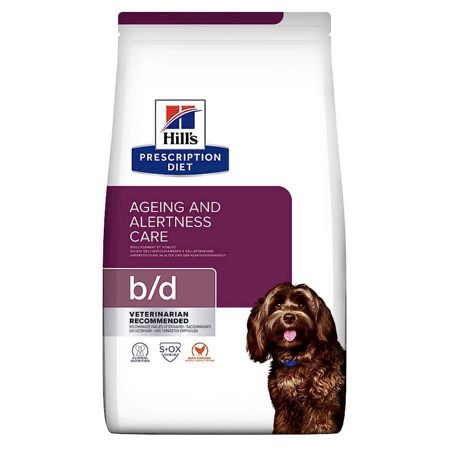 Hill's Prescription Diet Brain Ageing Care Adult Dry Dog Food Chicken