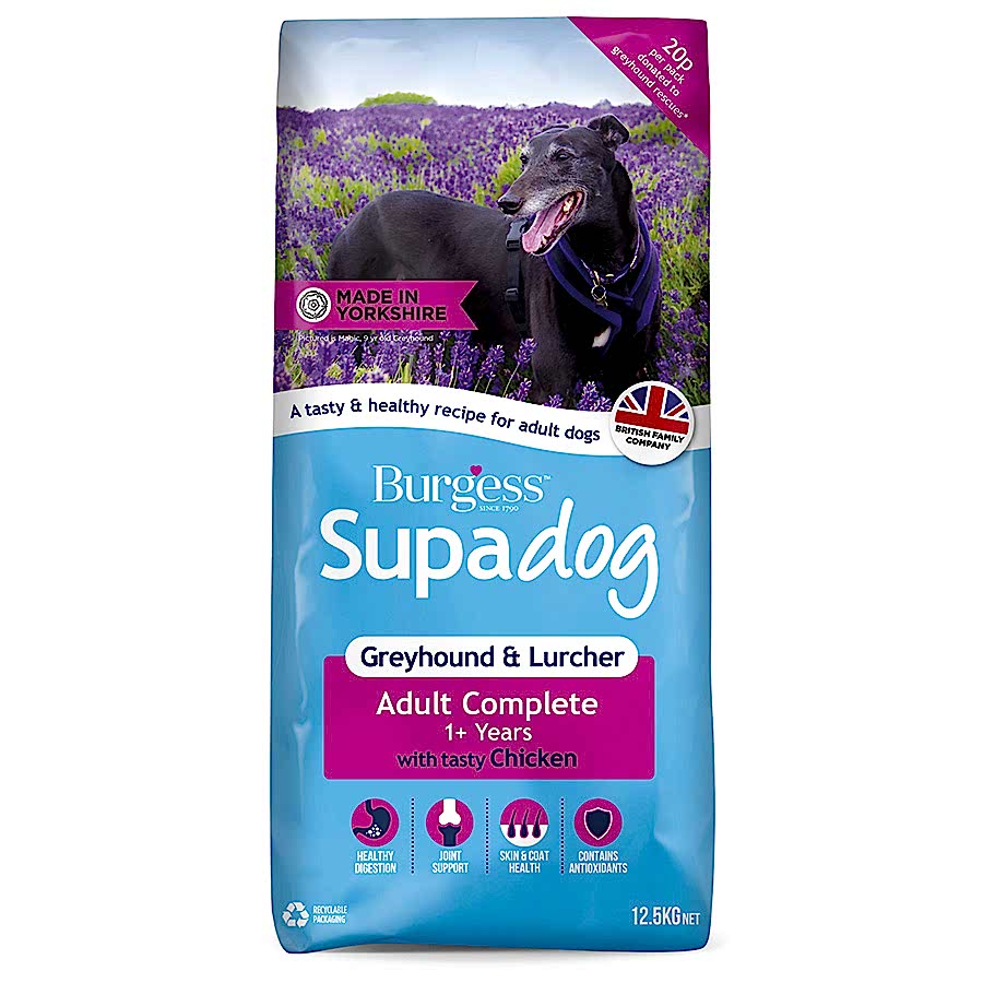 Burgess Supadog Greyhound & Lurcher Dry Dog Food