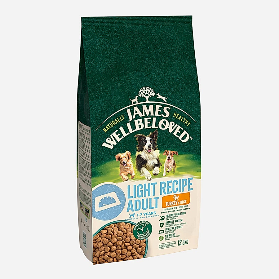 James Wellbeloved Light Adult Dry Dog Food Turkey & Rice