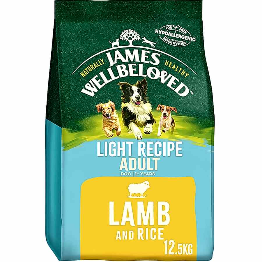 James Wellbeloved Light Adult Dry Dog Food Lamb & Rice