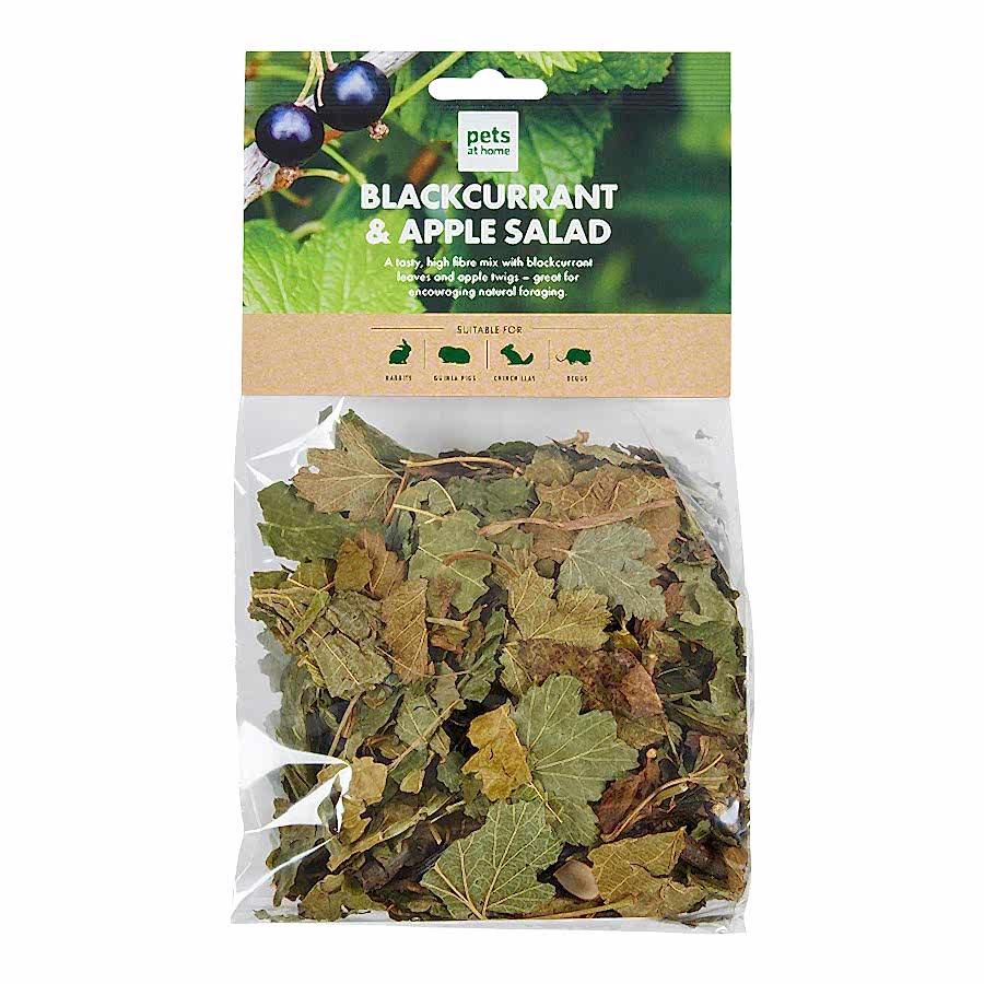 Pets at Home Small Animal Treats Blackcurrant & Apple Salad