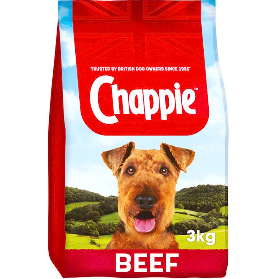 Chappie Complete Adult Dry Dog Food Beef & Wholegrain Cereal