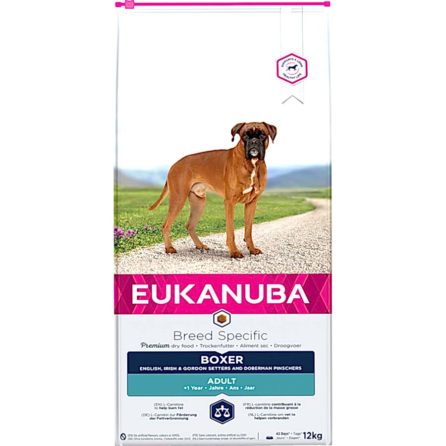 Eukanuba Boxer Adult Dry Dog Food Chicken