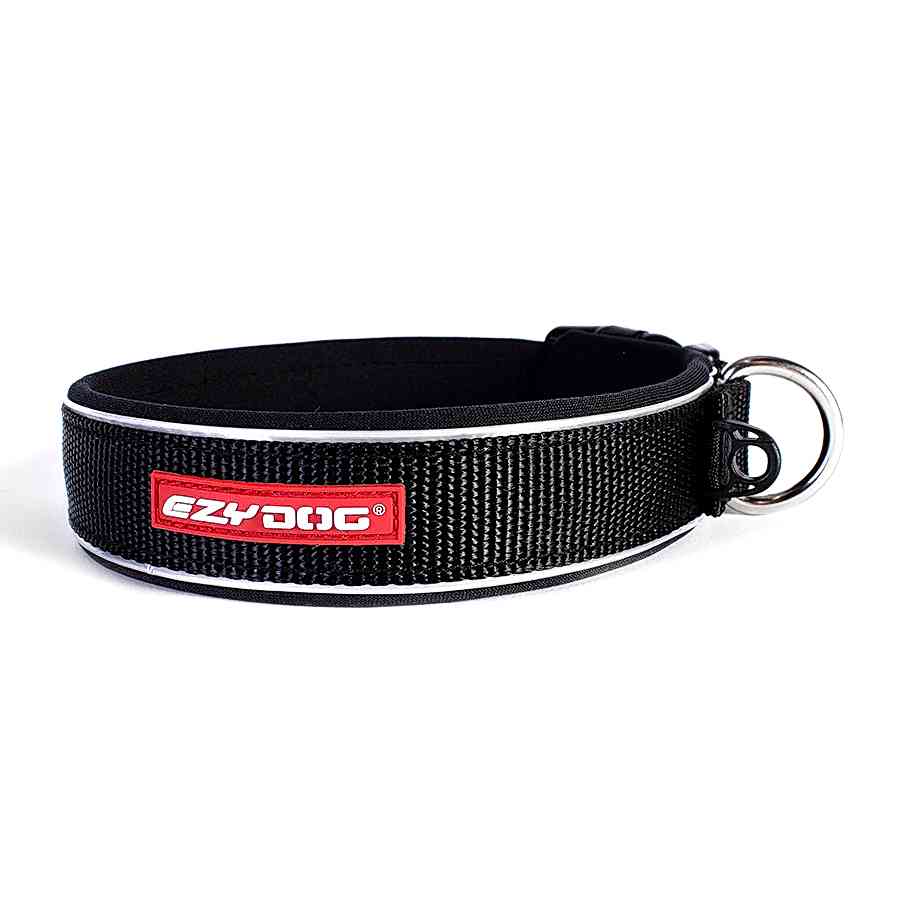 EzyDog Neo Classic Dog Collar Black