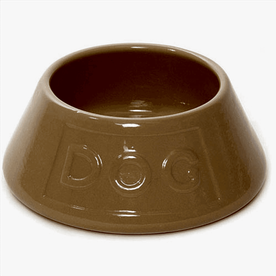 Mason Cash Embossed Non-Tip Spaniel Dog Bowl