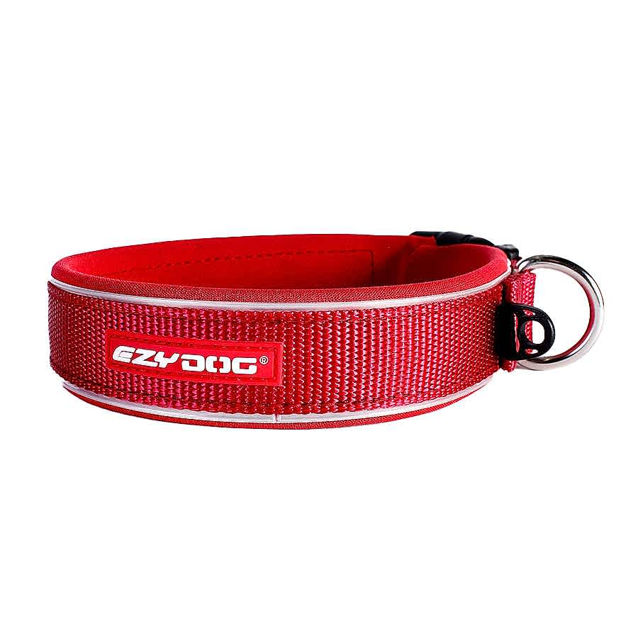 EzyDog Neo Classic Dog Collar Red