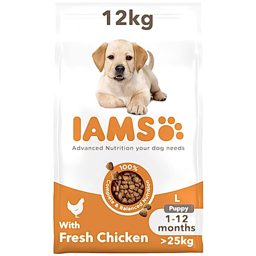 Iams Large Breed Puppy Dry Dog Food Chicken