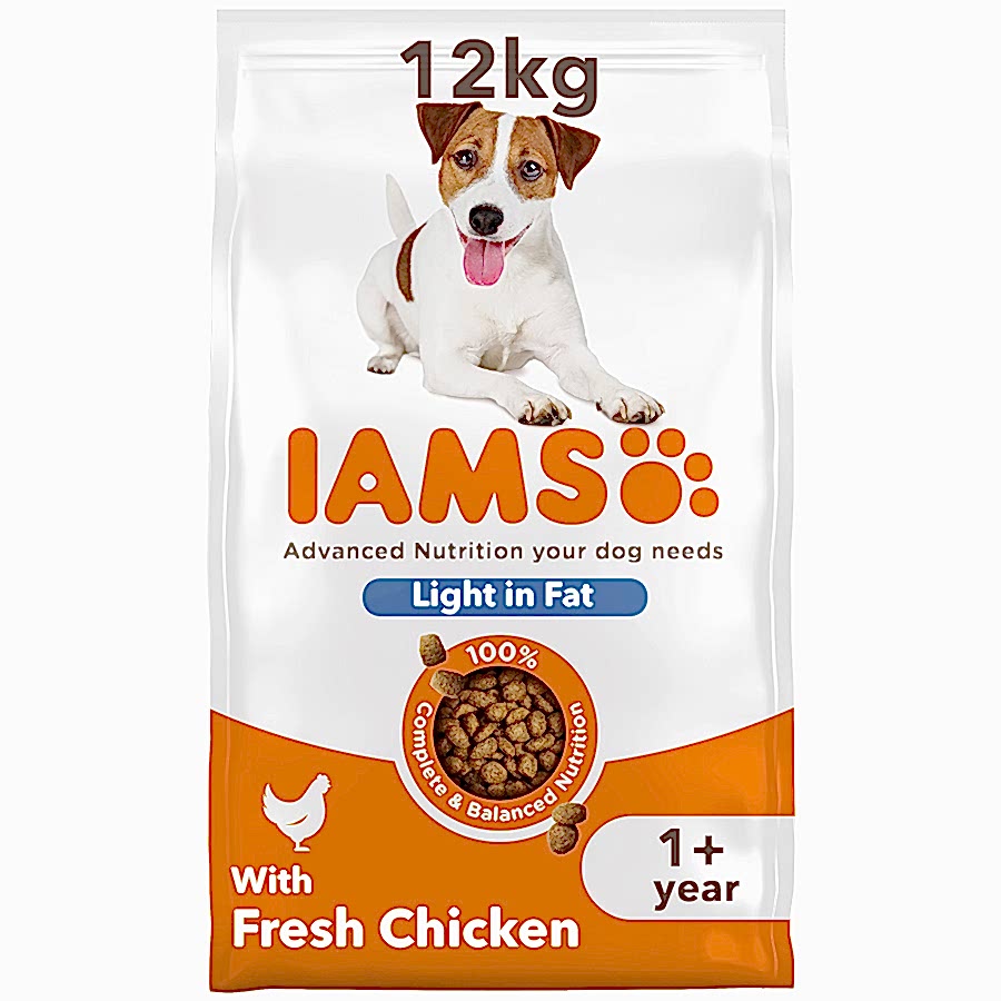 Iams Light in Fat Adult Dry Dog Food Chicken