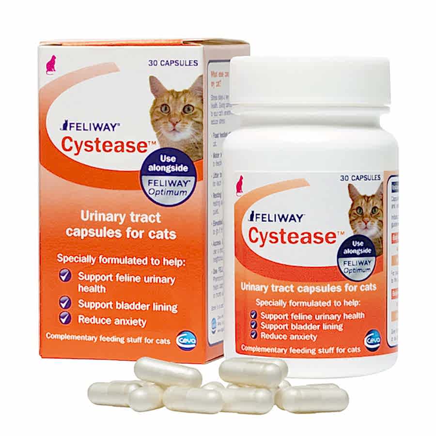 Feliway Cystease Urinary Tract Supplements for Cats