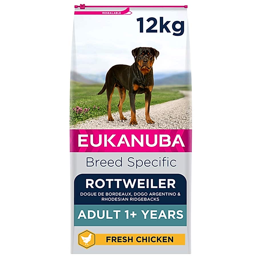 Eukanuba Rottweiler Adult Dry Dog Food Chicken