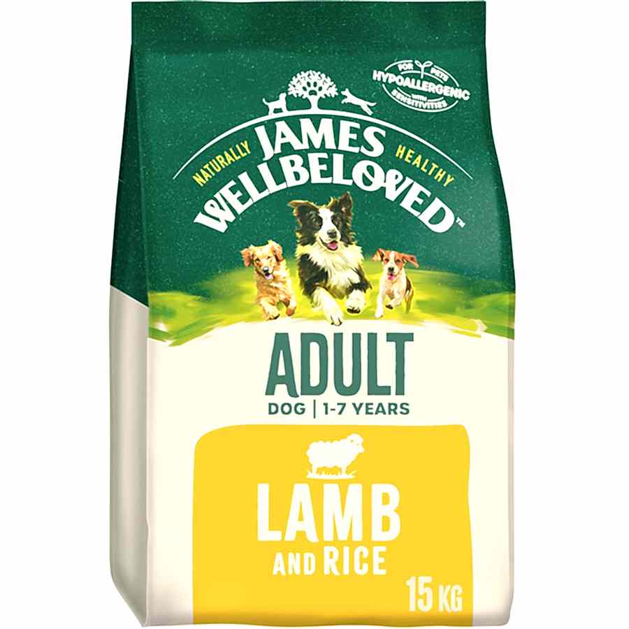 James Wellbeloved Adult Dry Dog Food Lamb & Rice