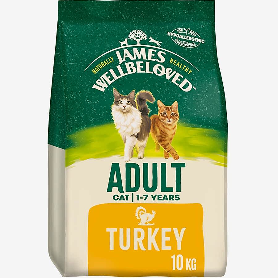 James Wellbeloved Adult Cat Dry Food Turkey