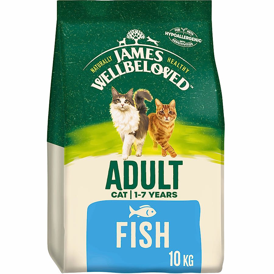 James Wellbeloved Adult Cat Dry Food Fish