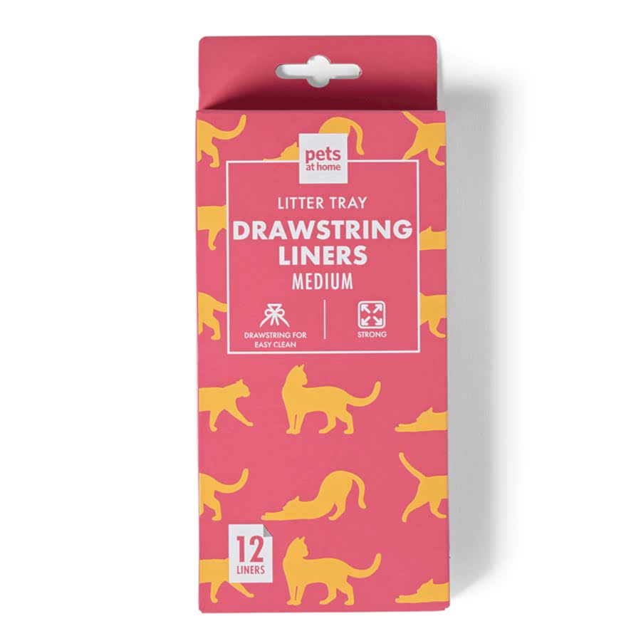 Pets at Home Cat Litter Liner Drawstring Medium