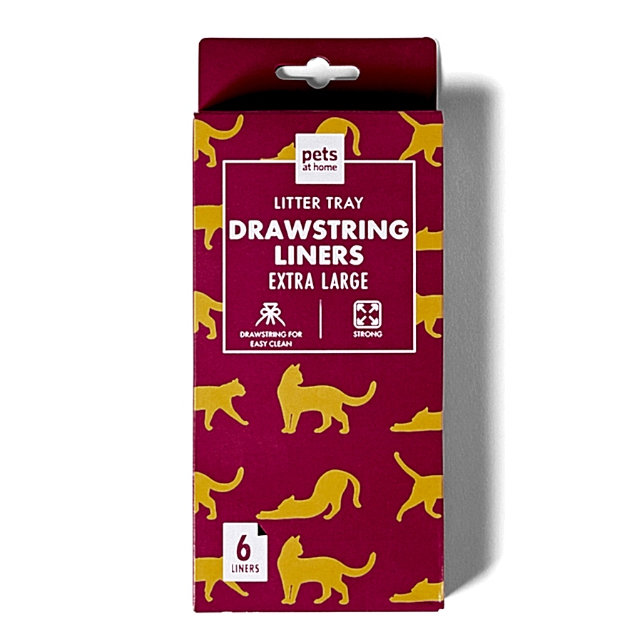 Pets at Home Cat Litter Liner Drawstring X Large