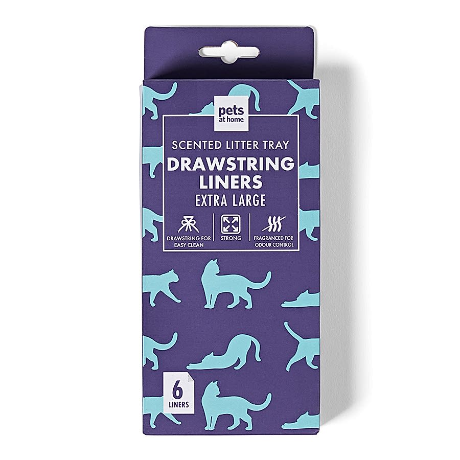 Pets at Home Cat Litter Liner Drawstring Fragranced X-Large