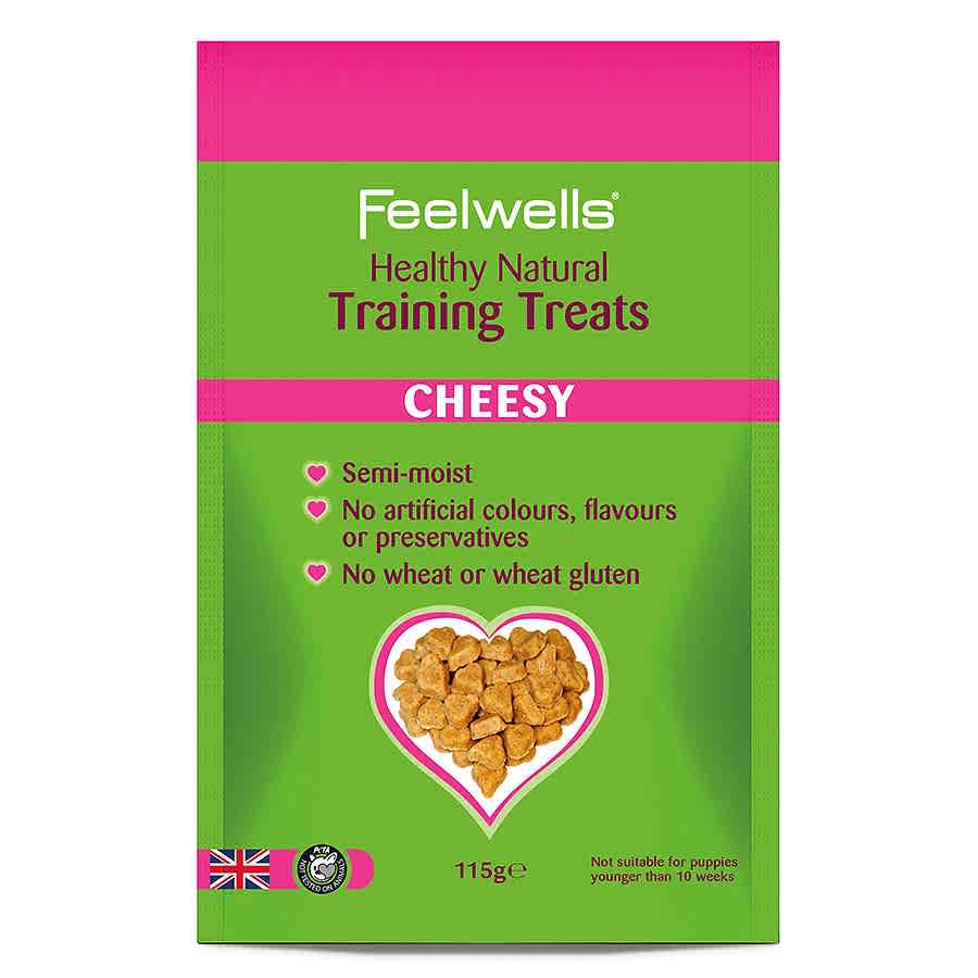 Feelwells Healthy Natural Training Dog Treats Cheese