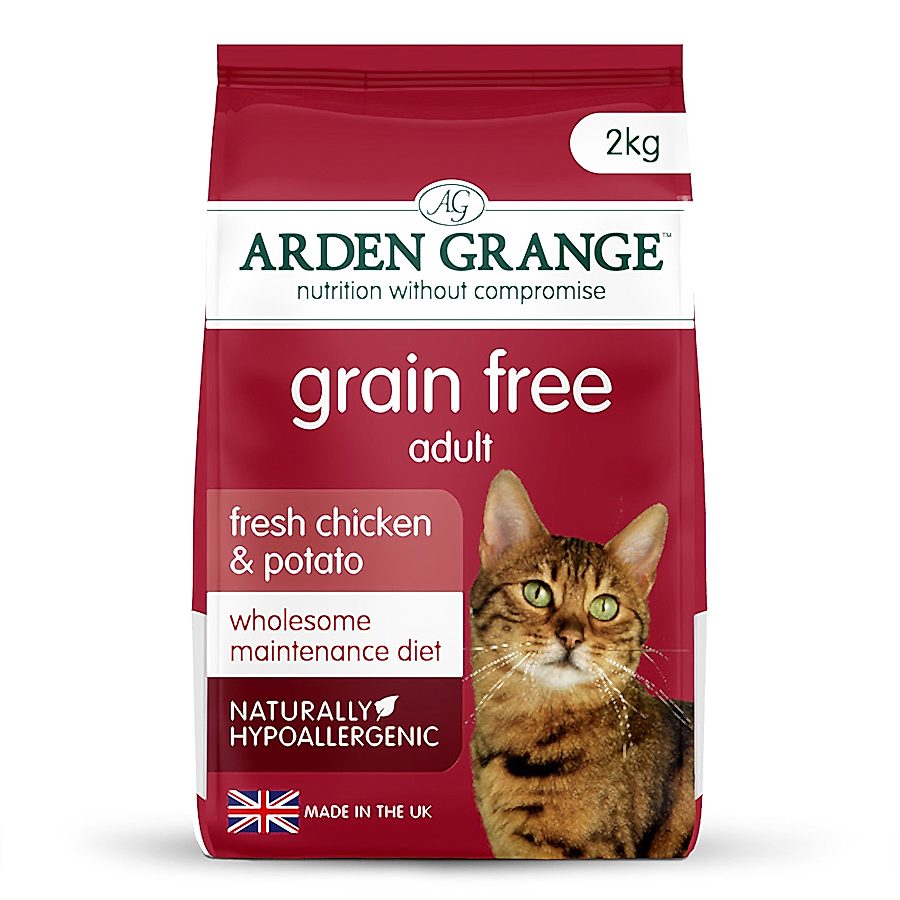 Arden Grange Grain Free Adult Cat Dry Food with Chicken & Potato