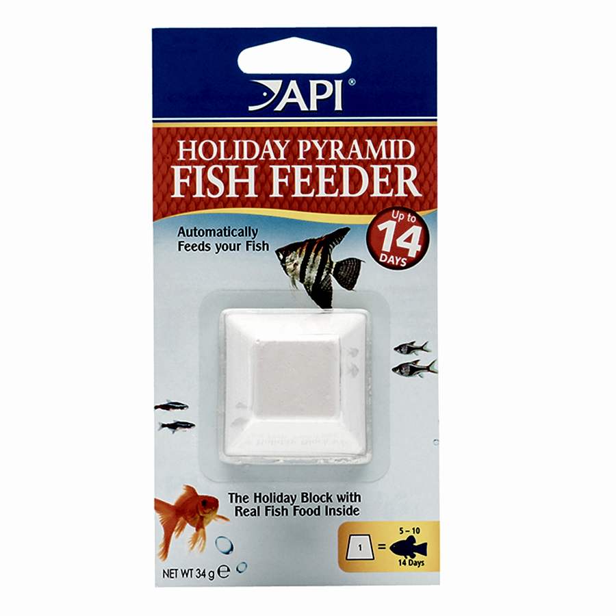 API Holiday Pyramid Fish Feeder