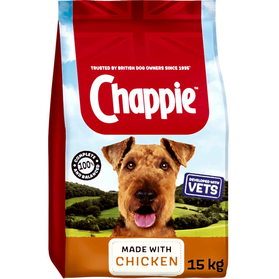 Chappie Complete Adult Dry Dog Food Chicken & Wholegrain Cereal