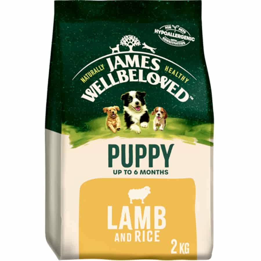 James Wellbeloved Puppy Dry Dog Food Lamb & Rice