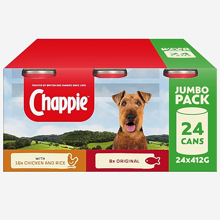 Chappie Wet Adult Dog Food Favourites In Loaf