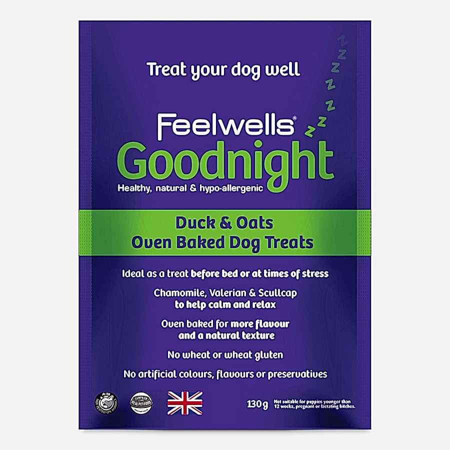 Feelwells Oven Baked Goodnight Dog Treats Duck & Oats