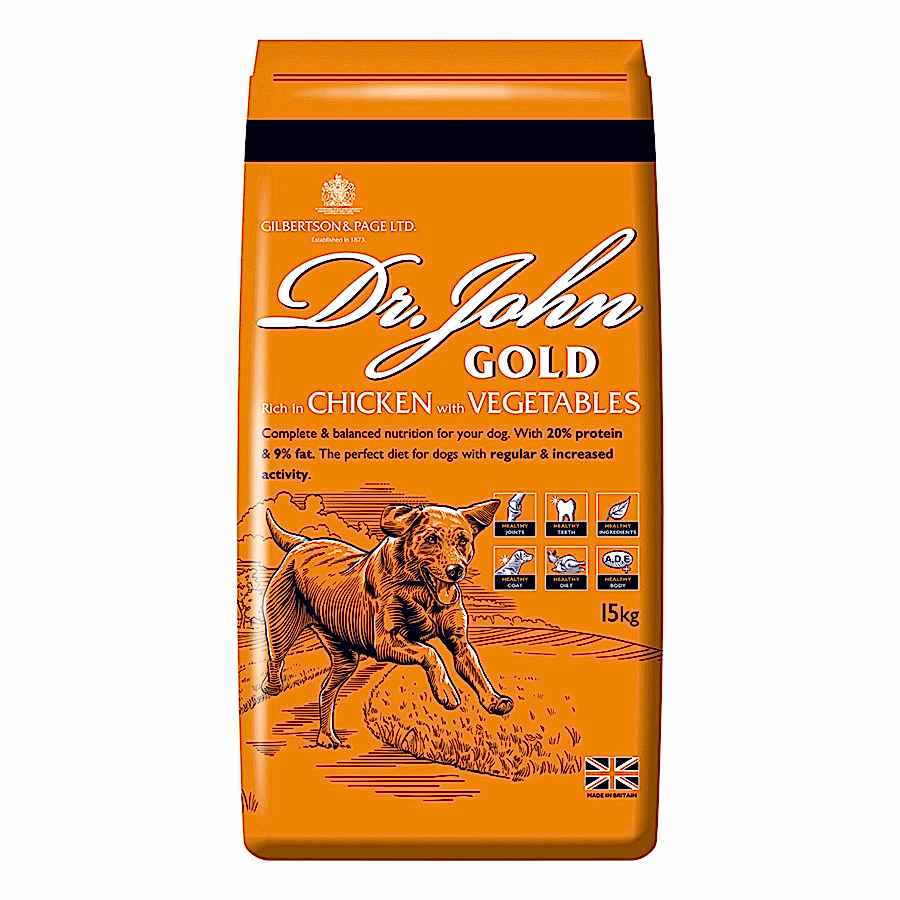 Dr John Gold Working Adult Dry Dog Food