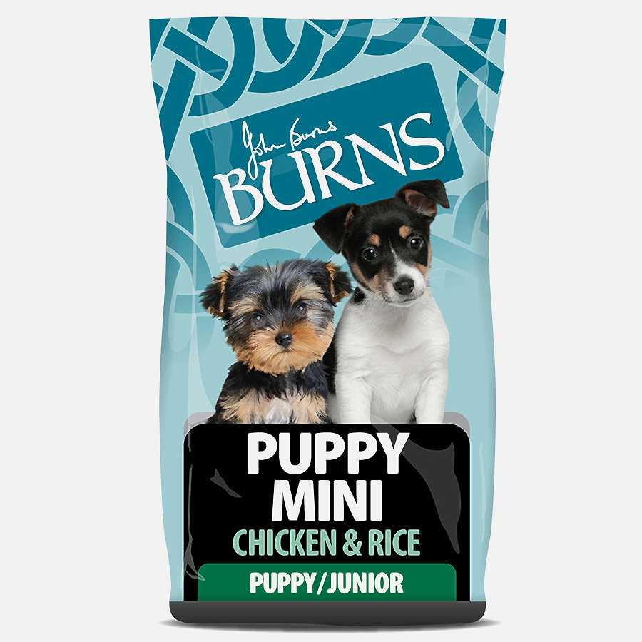 Burns Puppy Dry Dog Food Mini Chicken & Rice