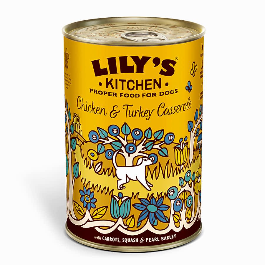 Lily's Kitchen Casserole Adult Wet Dog Food Chicken & Turkey