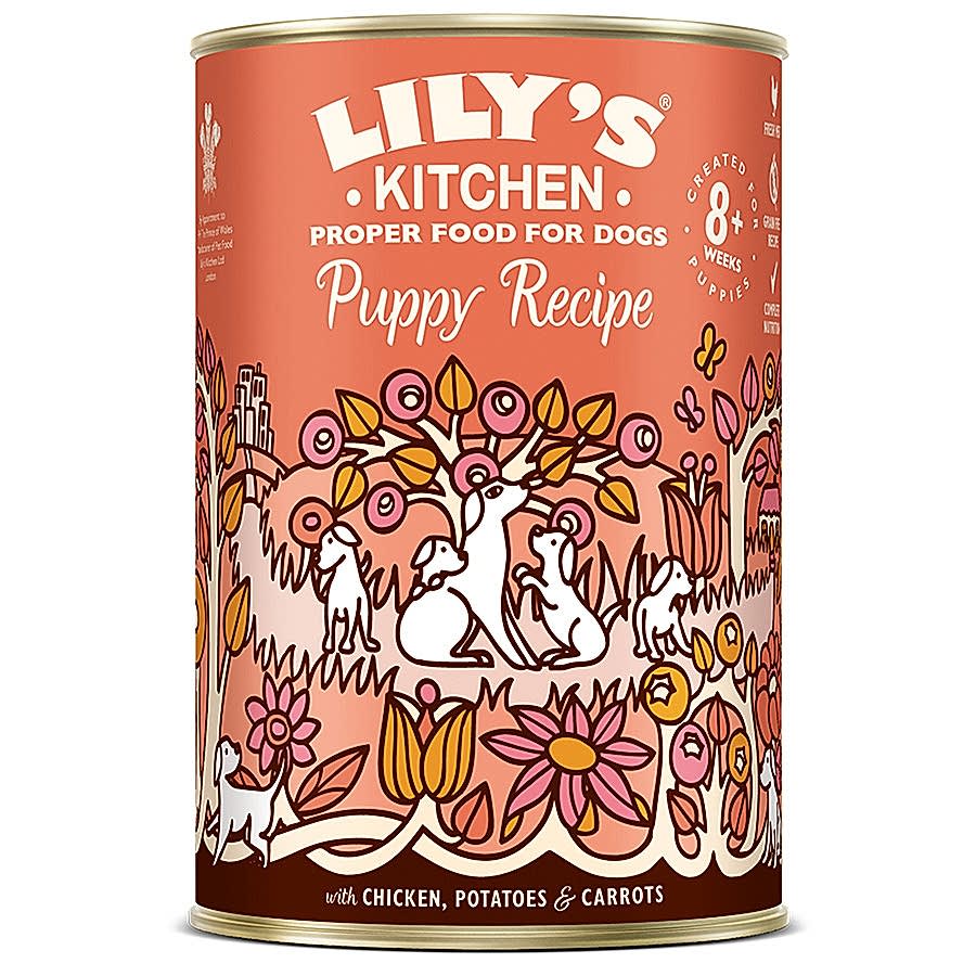 Lily's Kitchen Puppy Recipe Wet Dog Food Chicken