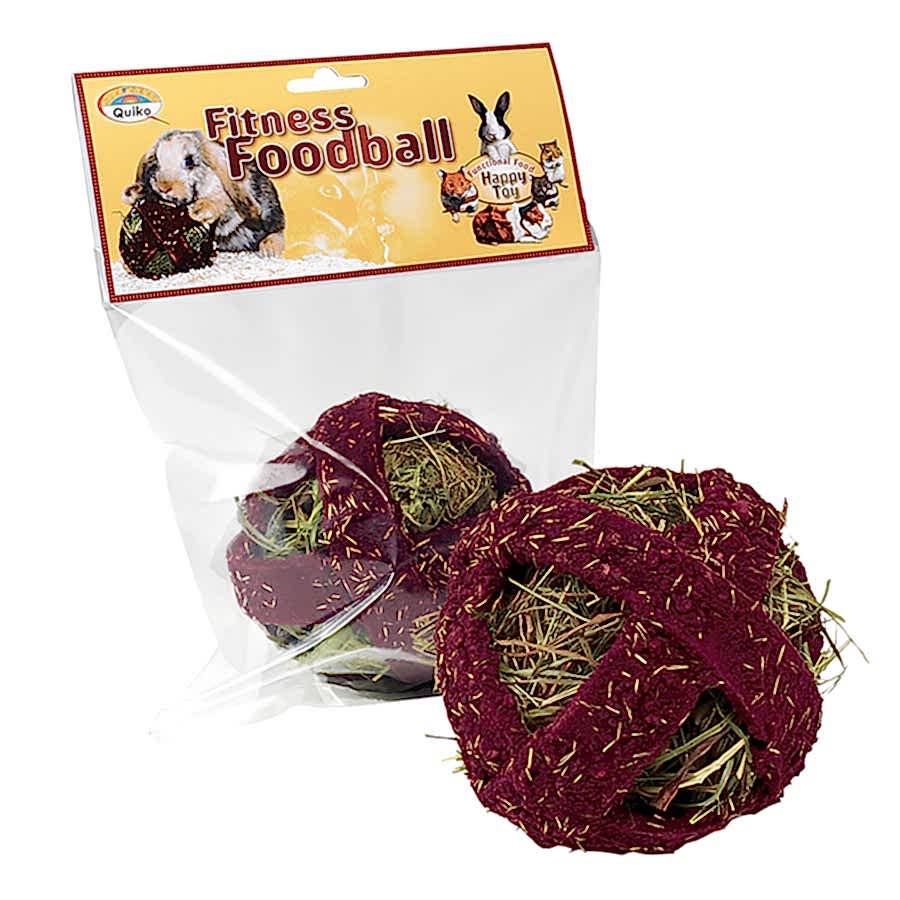 Quiko Small Animal Fitness Foodball Beetroot