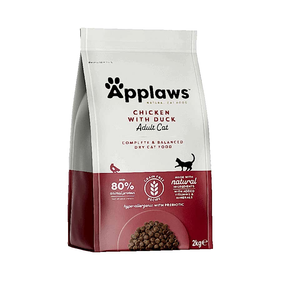 Applaws Complete & Balanced Grain Free Dry Adult Cat Food Chicken with Duck