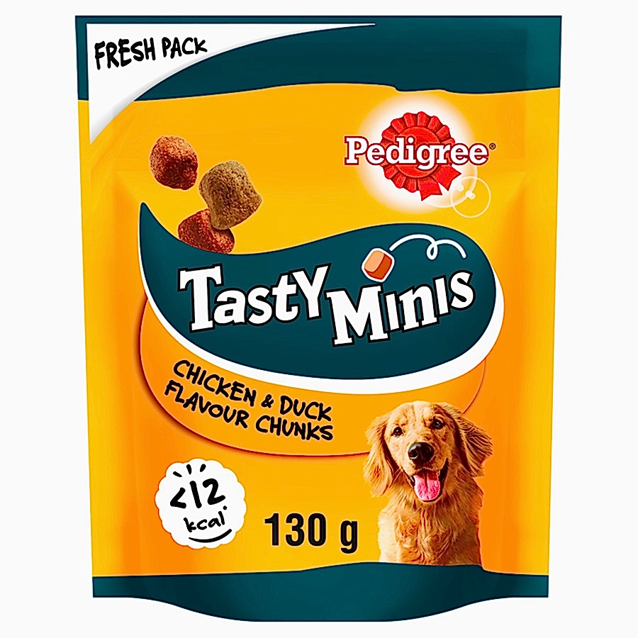 Pedigree Tasty Minis Adult Dog Treats Chicken & Duck