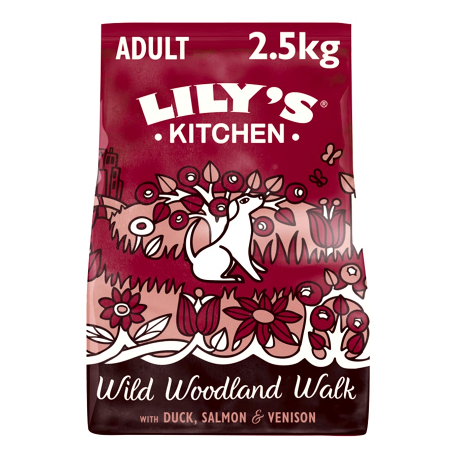 Lily's Kitchen Wild Woodland Walk Adult Dry Dog Food Duck, Salmon & Venison