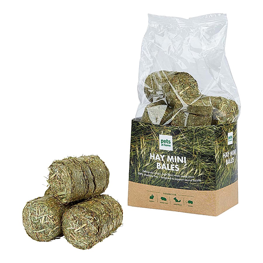 Pets at Home Small Animal Mini Hay Bales Treats