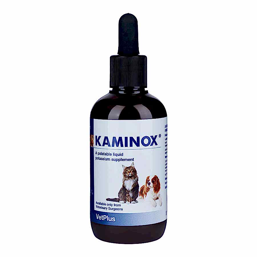 Kaminox VetPlus Palatable Liquid Potassium Supplement for Dogs & Cats