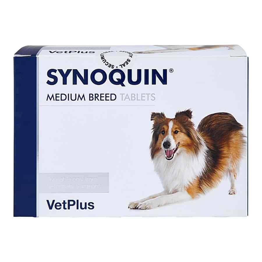 Synoquin VetPlus Joint Health Support Tablets Medium Dogs 10-25kg