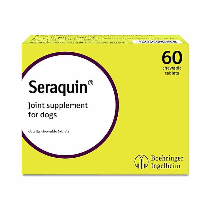 Seraquin Joint Supplement Chewable Tablets for Dogs