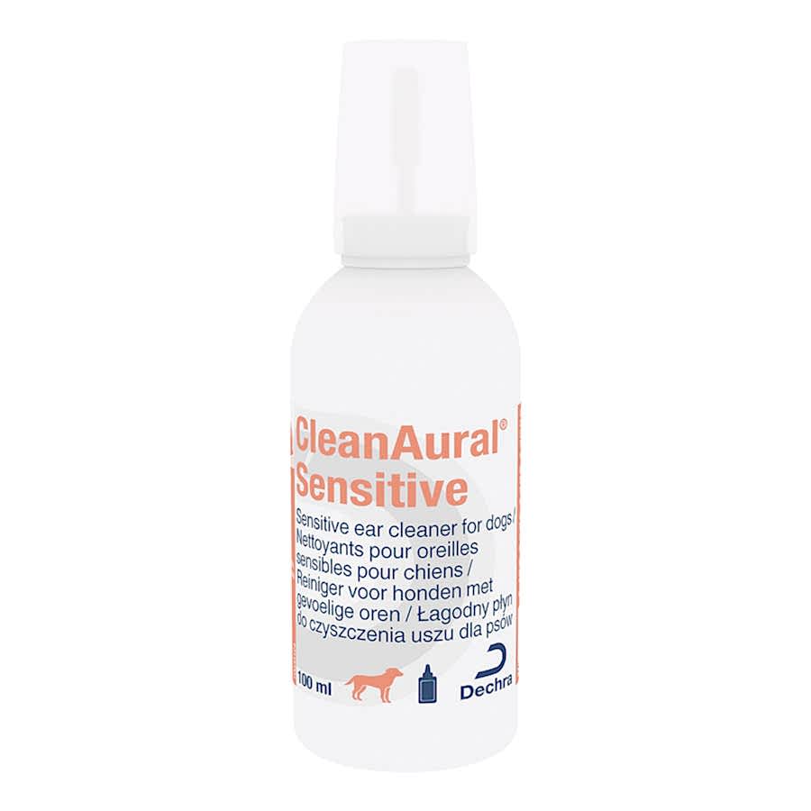 Dechra CleanAural Sensitive Ear Cleaner For Cats & Dogs