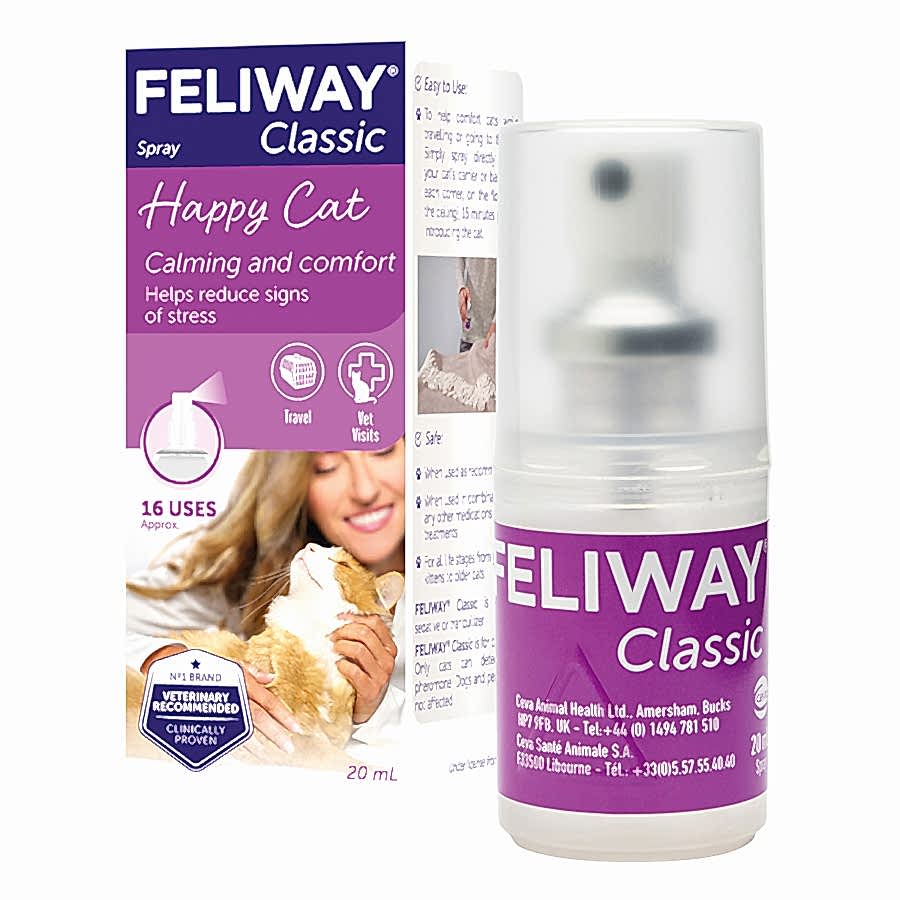 Feliway Classic Calming Pheromone Spray for Cats