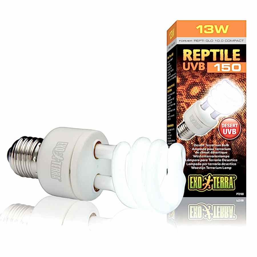 Exo Terra Reptile UVB 150 Desert Terrarium Bulb