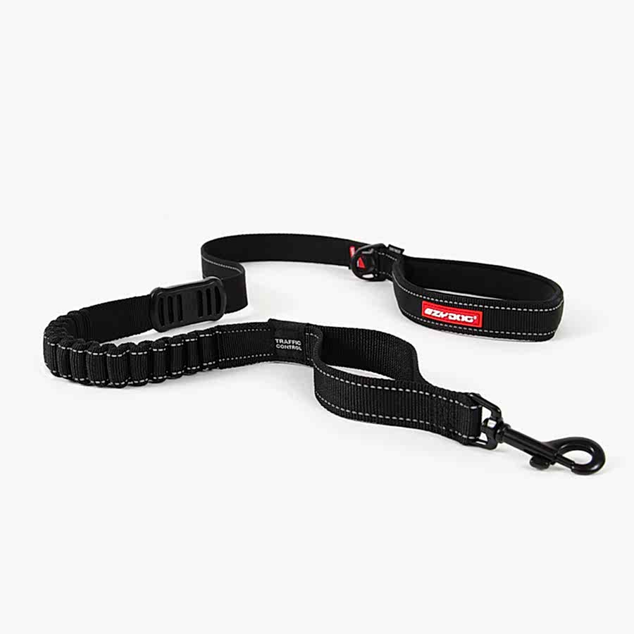 EzyDog ZeroShock Dog Lead Black