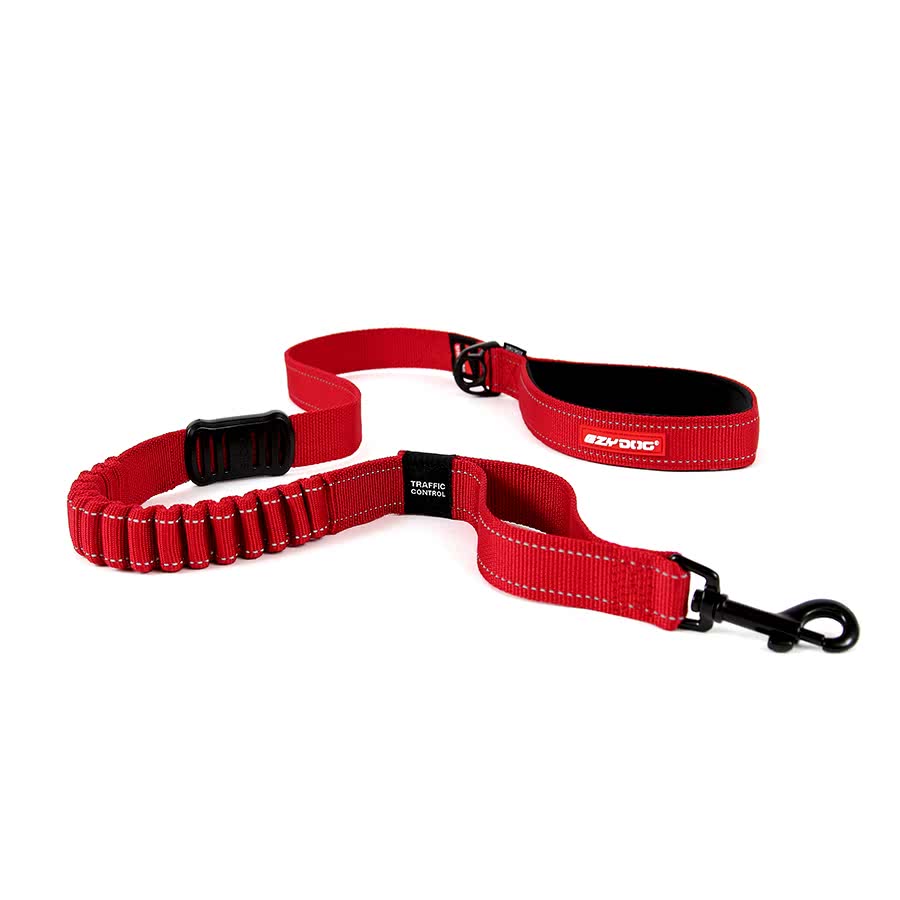 EzyDog ZeroShock Dog Lead Red