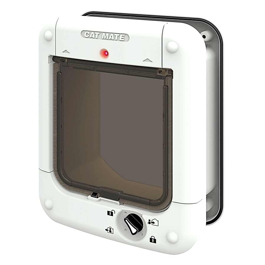 Cat Mate Microchip Cat Flap White